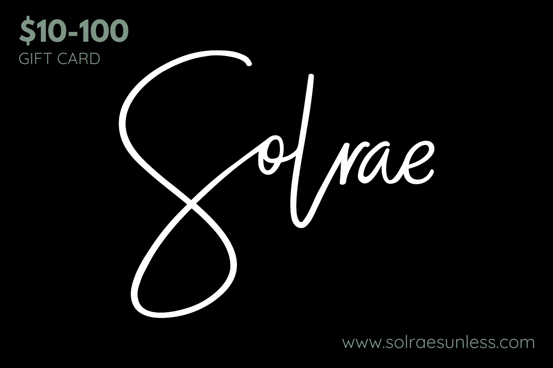 Solrae Gift Card