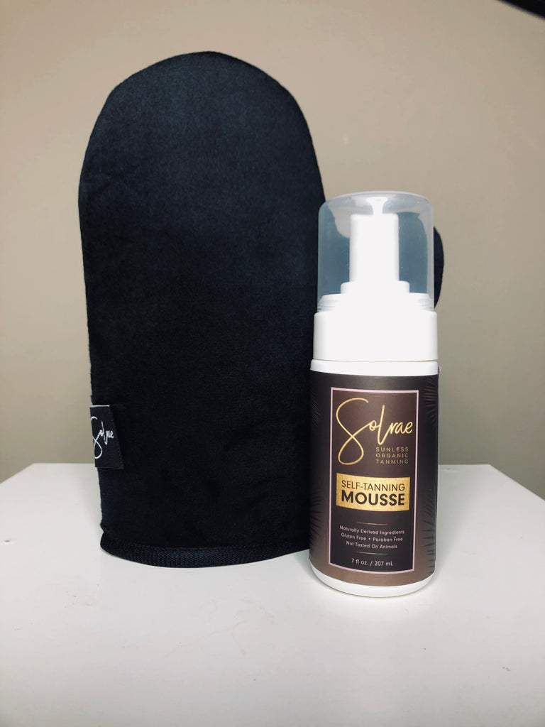 travel size tanning mousse